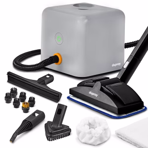 * "Limpiador a vapor Dupray Neat Plus con Kit de Accesorios de 17 Piezas. Potente vaporizador multiusos para limpieza profunda de pisos, tapicería, juntas y más. *Elimina 99.9% de Bacterias y Virus*"