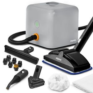 * "Limpiador a vapor Dupray Neat Plus con Kit de Accesorios de 17 Piezas. Potente vaporizador multiusos para limpieza profunda de pisos, tapicería, juntas y más. *Elimina 99.9% de Bacterias y Virus*"