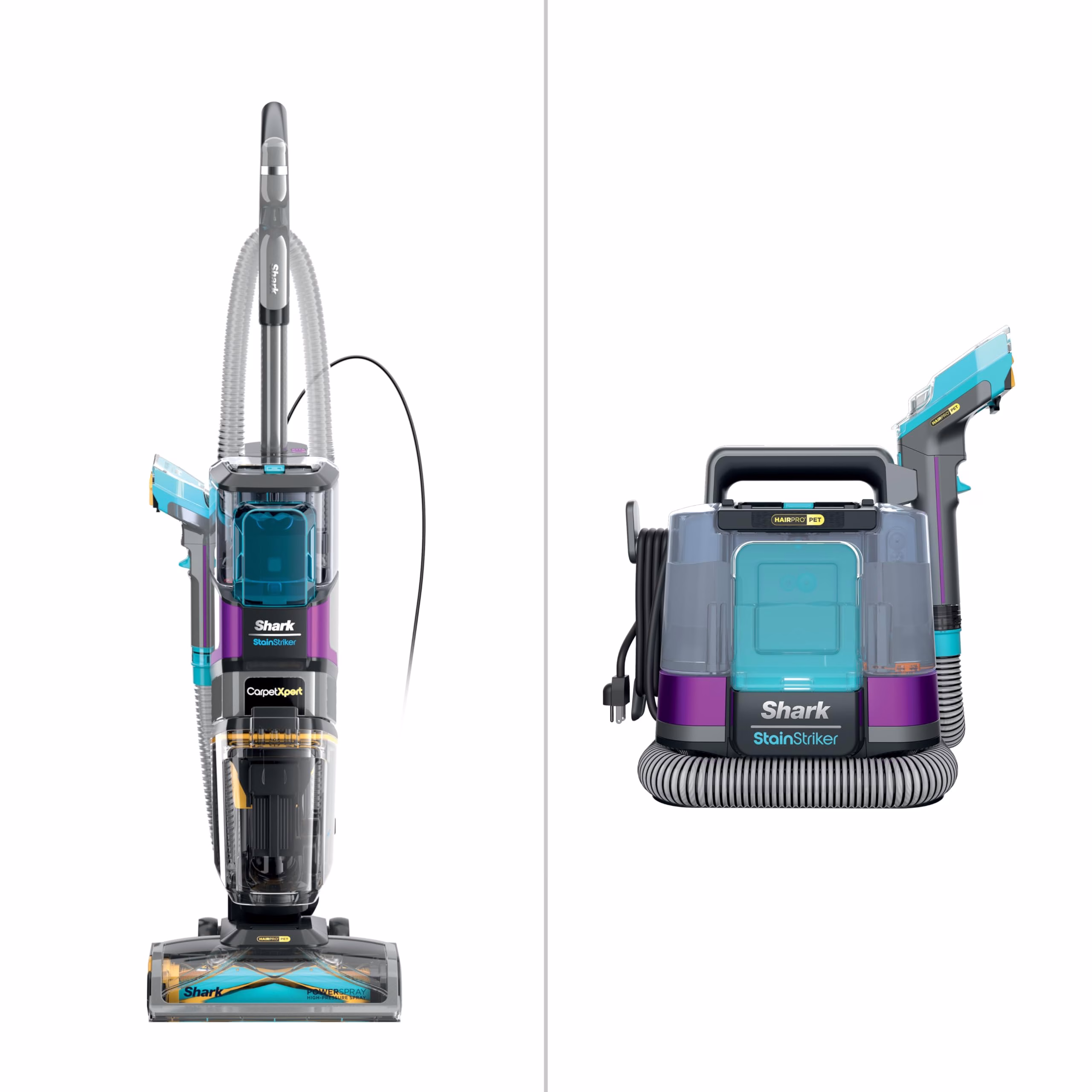 Fórmula Shark con Deep Clean Ultra y StainGuardian